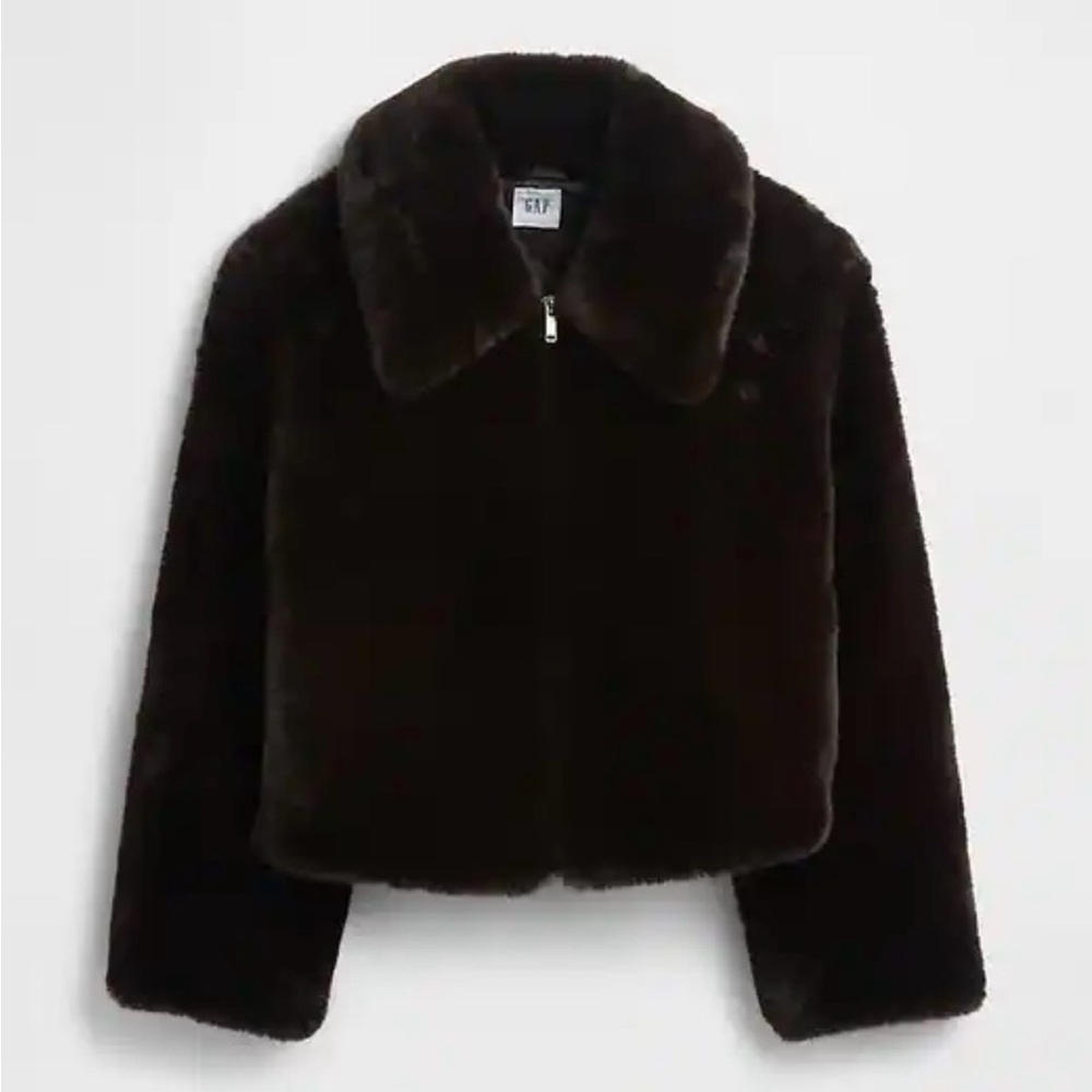 Faux Fur brown jacket